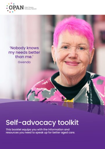 Self-advocacy toolkit - English