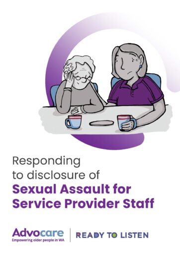 Responding to disclosure of Sexual Assault for Service Provider Staff