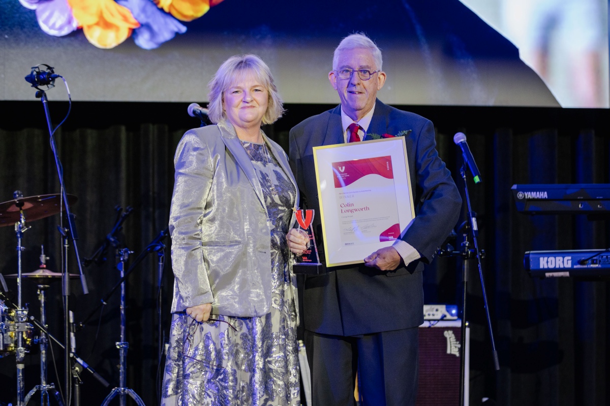 Volunteering: Colin Longworth’s lifelong dedication